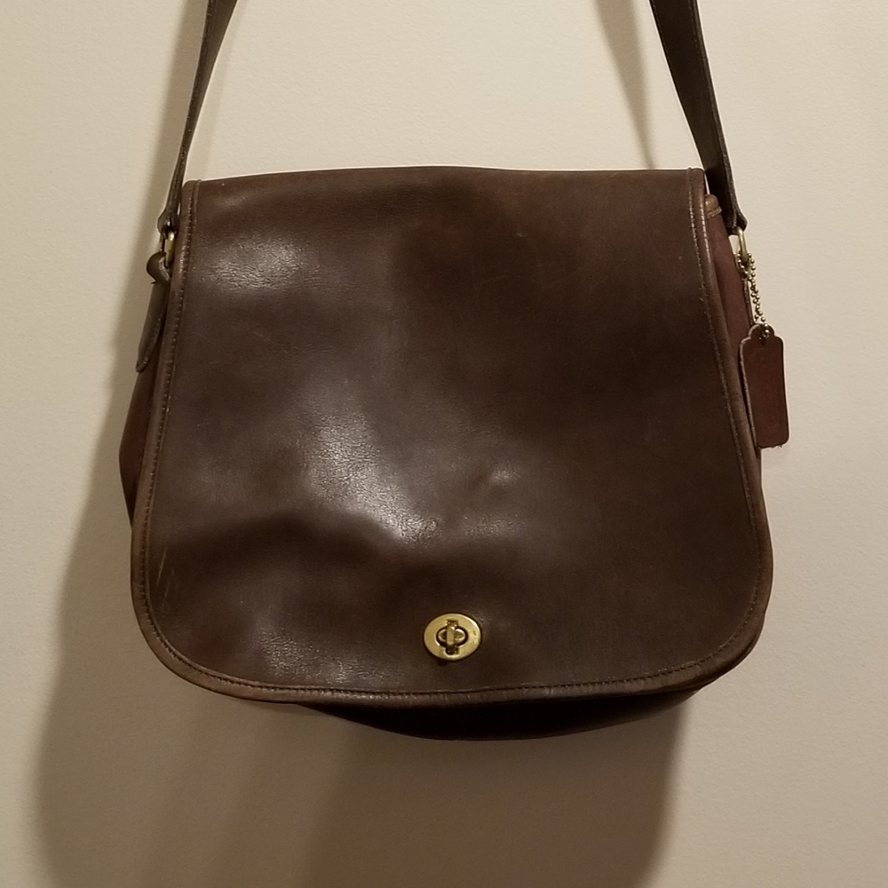 Vintage Coach Messenger Bag